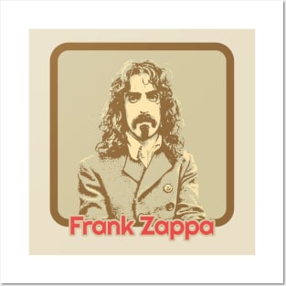 frank zappa - vintae retro Posters and Art